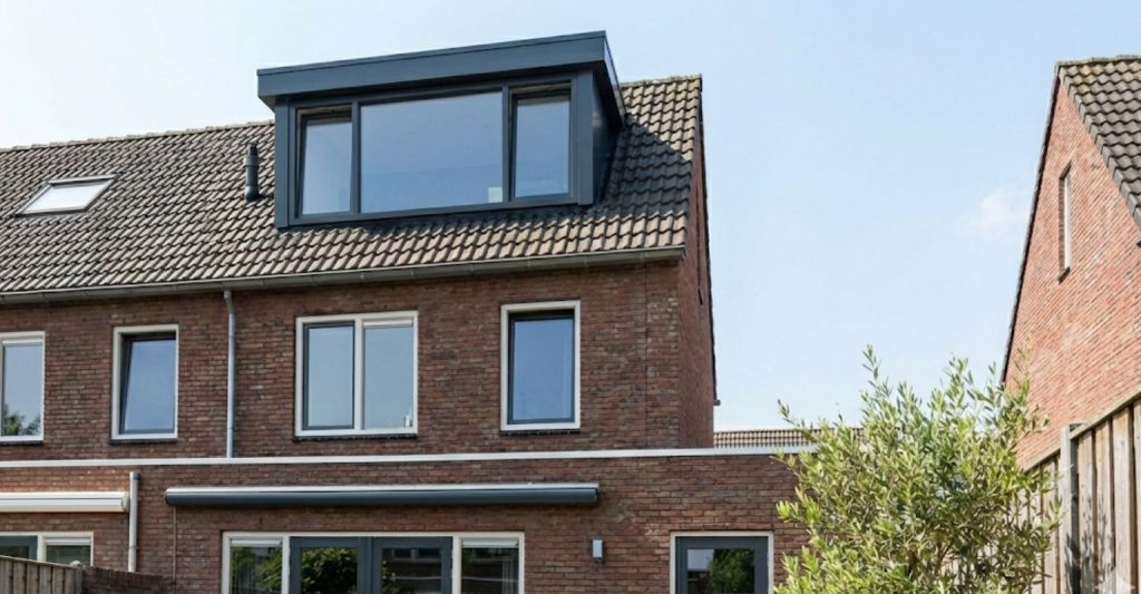 Dakkapel in Arnhem - Kunststof dakkapel